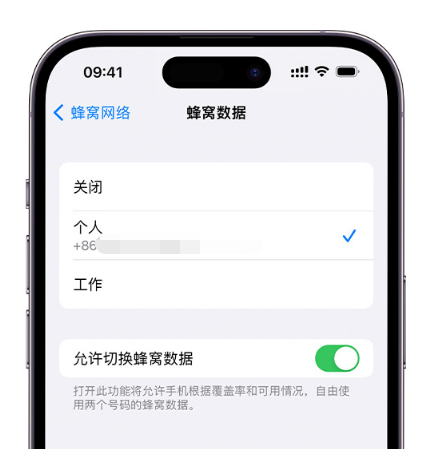 巴里坤苹果维修服务分享如何在iPhone上使用双卡 